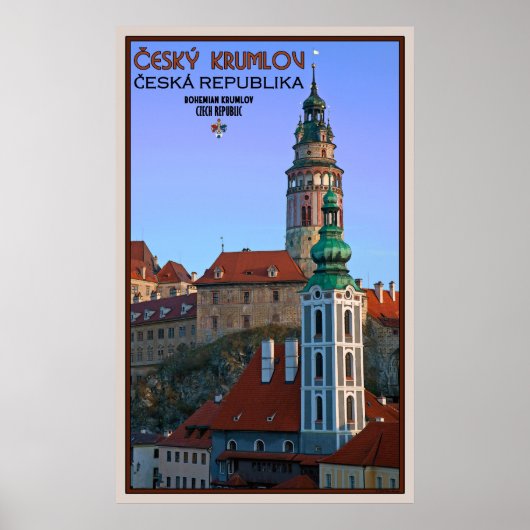 Cesky Krumlov Castle Poster (Vorne)
