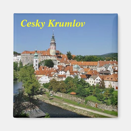 Cesky Krumlov Kühlschrankmagnet (Vorne)