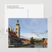 Cesky Krumlov St. Jošt Postkarte (Vorne/Hinten)