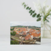 Český Krumlov Südböhmen Tschechische Republik Postkarte (Stehend Vorderseite)