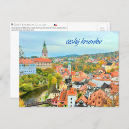 Český Krumlov, Tschechien Postkarte
