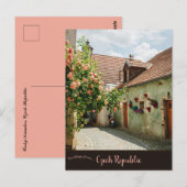 Cesky Krumlov Tschechien Postkarte (Vorne/Hinten)