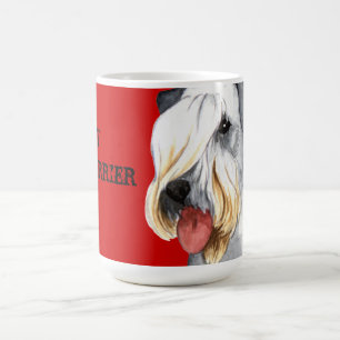 Cesky Terrier Farbblock Kaffeetasse