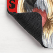 Cesky Terrier Farbblock Mousepad (Ecke)