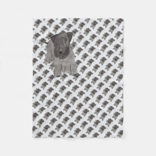 Cesky Terrier Fleecedecke