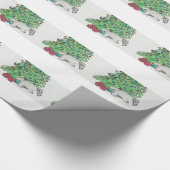 Cesky Terrier mein Baum Geschenkpapier (Ecke)