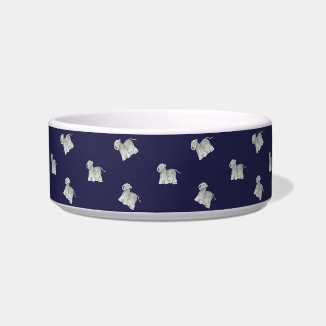 Cesky Terrier Napf (Links)