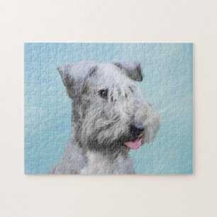 Cesky Terrier Painting - Niedliche Original Dog Ar Puzzle