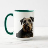 Cesky Terrier Personalisierte Mug Tasse (Links)