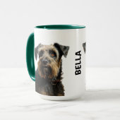 Cesky Terrier Personalisierte Mug Tasse (Vorderseite Links)