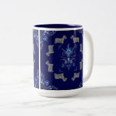 Cesky Terrier Zweifarbige Tasse (VorderseiteRechts)