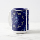 Cesky Terrier Zweifarbige Tasse (Vorderseite Links)