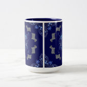 Cesky Terrier Zweifarbige Tasse (Mittel)