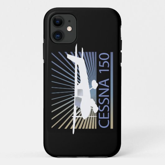 Cessna 150 Flugzeug Case-Mate iPhone Hülle (Rückseite)