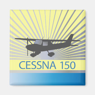 Cessna 150 Flugzeug Magnet