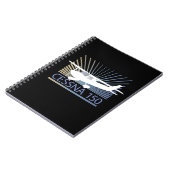 Cessna 150 Flugzeug Notizblock (Linke Seite)