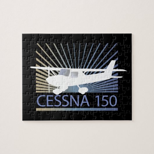 Cessna 150 Flugzeug Puzzle (Horizontal)