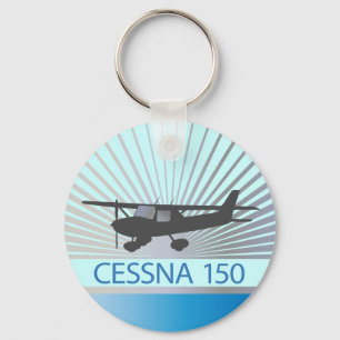 Cessna 150 Flugzeug Schlüsselanhänger