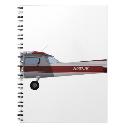 Cessna 152 392392 notizblock (Vorderseite)