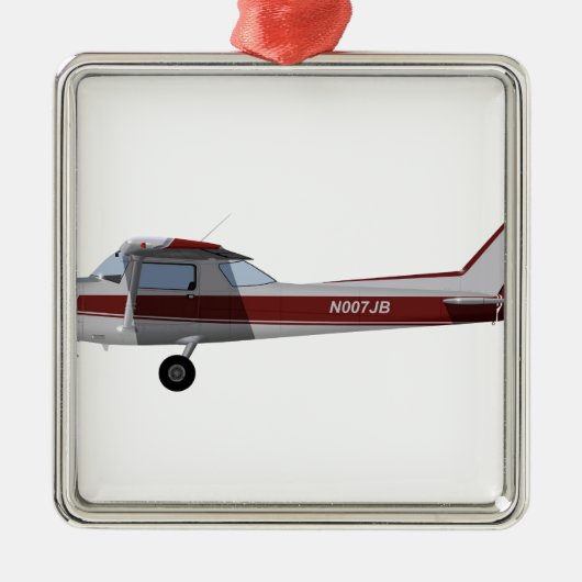 Cessna 152 392392 ornament aus metall (Vorne)