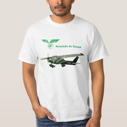 Cessna 152 Aeroklub von Paraná - PR-BBE T-Shirt (Vorderseite)