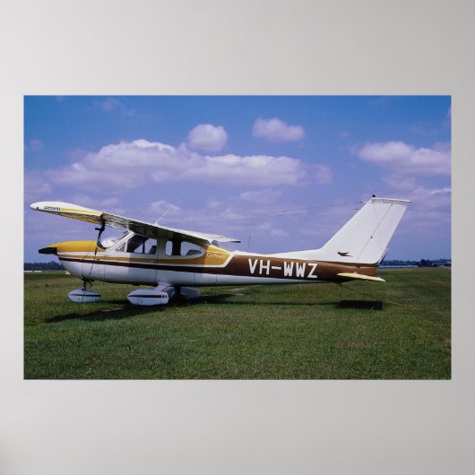 Cessna 172 Kardinal II Poster (Vorne)