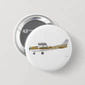 Cessna 172 Skyhawk Brown Button (Vorne & Hinten)