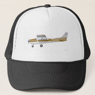 Cessna 172 Skyhawk Brown Truckerkappe