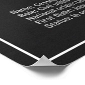 Cessna 172 Skyhawk - Flugzeugkonzepte PD Poster (Ecke)