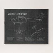 Cessna 172 Skyhawk - Flugzeugkonzepte PD Puzzle (Horizontal)