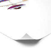 Cessna 172 Skyhawk Illustration Fett Text Design Fotodruck (Ecke)