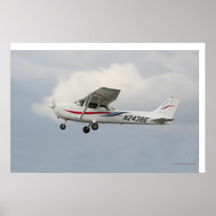 Cessna 172 zum Start Poster