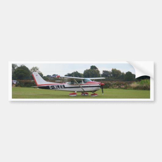 Cessna 182Q Autoaufkleber (Vorne)