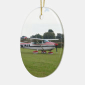Cessna 182Q Keramik Ornament (Links)