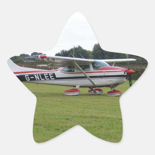 Cessna 182Q Stern-Aufkleber (Vorderseite)