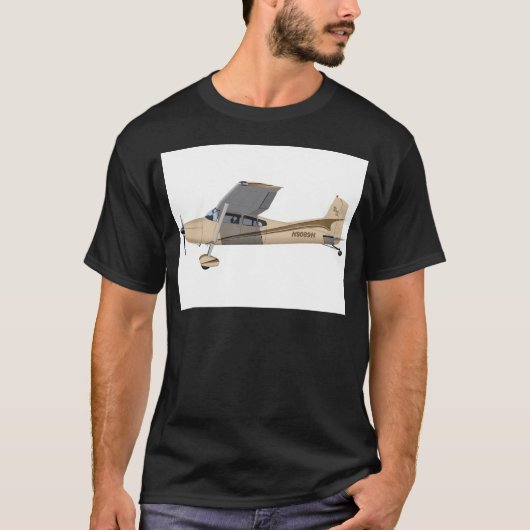 Cessna 185 Skywagon 390390 T-Shirt (Vorderseite)