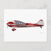 Cessna 195 postkarte (Vorderseite)