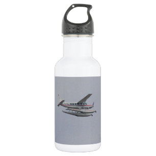 Cessna 208 Caravan Wasserflugzeug Edelstahlflasche