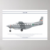 Cessna 208 poster (Vorne)
