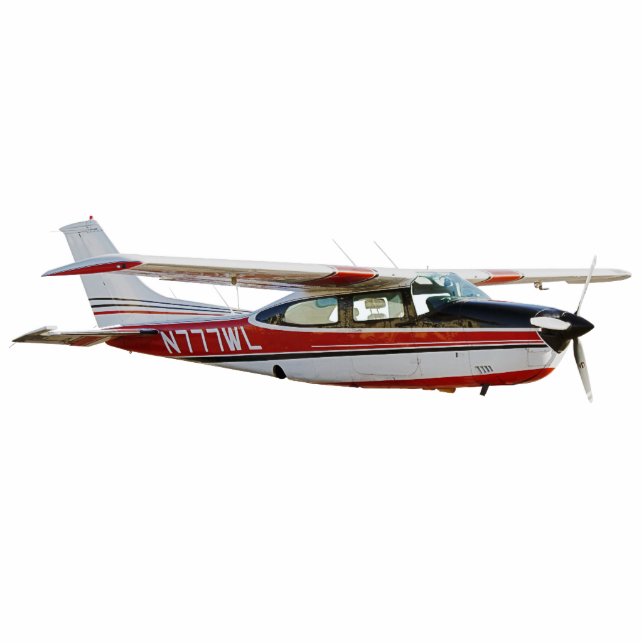 Cessna 210 2"" Magnet x3 Fotoskulptur Magnet (Vorne)