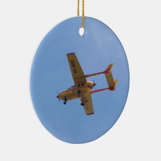 Cessna 337G SuperSkymaster Keramik Ornament (Rechts)