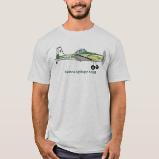 Cessna AgWagon A188 Crop Duster Flugzeug T-Shirt