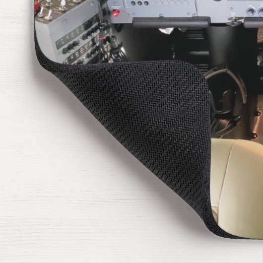 Cessna Caravan Cockpit Mouse pad Mousepad (Ecke)
