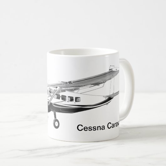 Cessna Caravan Tasse (VorderseiteRechts)