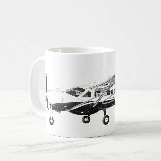Cessna Caravan Tasse (Vorderseite Links)