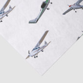 Cessna Flugzeug Seidenpapier (Detail)