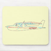 Cessna im Flug Mousepad (Vorne)
