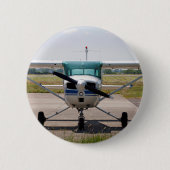 Cessna-Leichtflugzeug Button (Vorderseite)