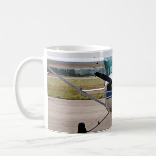 Cessna-Leichtflugzeug Kaffeetasse (Links)