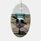 Cessna-Leichtflugzeug Keramikornament (Rechts)
